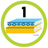 Finish 1 Book Badge