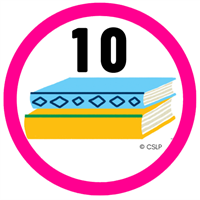 Finish 10 Books Badge